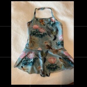 Molo Baby Fish And Floral Swimsuit